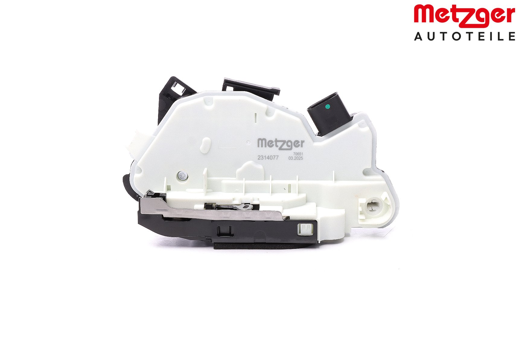 METZGER 2314077 Oven lukko VW up! Hatchback (121, 122, BL1, BL2) 1.0 TSI 90 hv DKLC