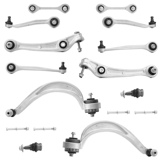 Comprar barato 116 050 0263/HD Brazos de suspensión Eje delantero, izquierda, Eje delantero, derecha, con material de montaje/fijación de MEYLE 4G0407693D