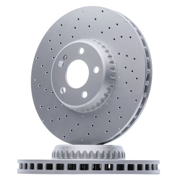 Koop 18535 Remschijven geperforeerd/interne ventilatie, Ø: 342mm, Gecoat, Grijs gietijzer van A.B.S. 0004212212, 0004218700, A0004212212 goedkope
