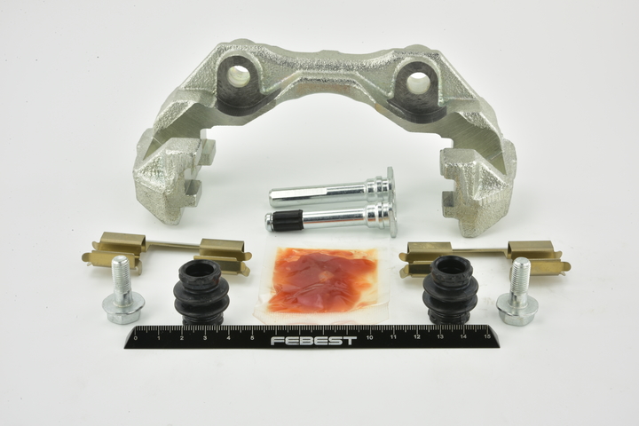 FEBEST 2677C-RAPF-KIT Kit supporto pinza freno SKODA Fabia II Combi (545) 1.4 TSI RS 180 CV
