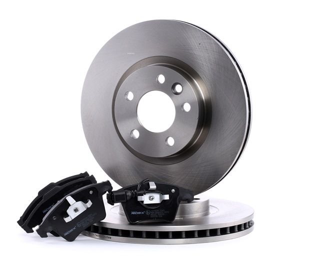 RIDEX 3405B0296 Kit travões VW T5 Camião de plataforma 2.0 TDI 136 cv CAAE