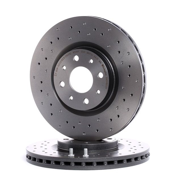 BREMBO 09.5180.3X Δισκόπλακες FIAT Stilo Van / Combi (192) 1.9 JTD (192DXT1B) 150 PS 937 A5.000