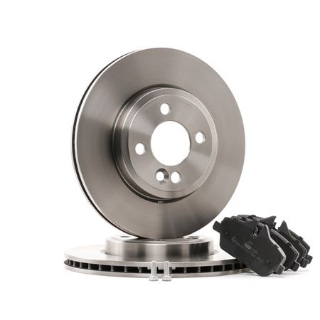 RIDEX 3405B0380 Set freni a disco Renault Kangoo Express 1.2 16V (FC05, FC0W, FC1D, FC1P, FC1K, FC0T) 75 CV D4F 714