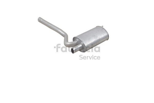 Faurecia FS03133 Középső kipufogó dob Audi A4 B5 1.6 102PS 2000
