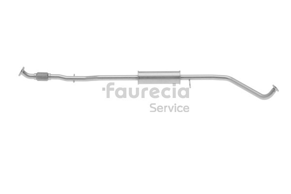 Faurecia FS13002 Vorschalldämpfer Chevrolet Spark M200 0.8 50PS 2009