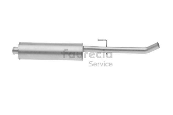 Faurecia FS15189 Forreste lyddemper Fiat Scudo Stasjonsvogn 2.0 JTD 16V 109 hk RHW (DW10ATED4)