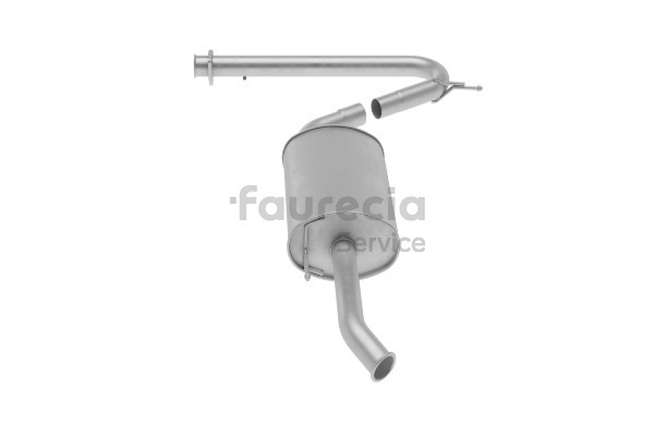Faurecia FS15394 Einddemper Fiat Ducato 244 Flatbed Vrachtwagen 2.0 JTD 84 Pk RHV