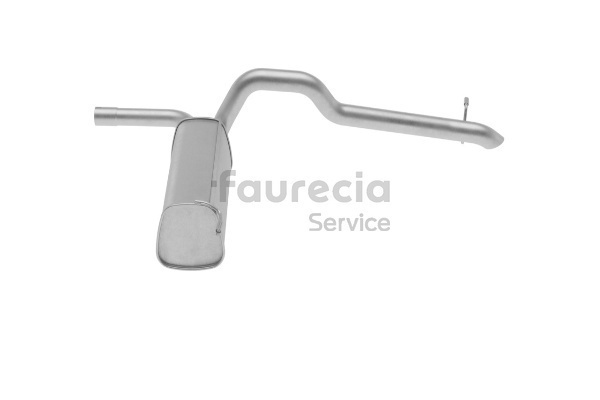 Faurecia FS15704 Bakre eksospotte Fiat Ulysse 179 2.0 D Multijet 120 hk RHK