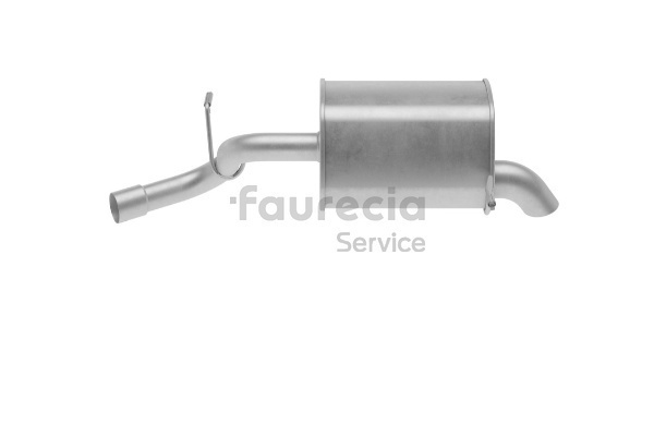 Faurecia FS15741 Marmitta CITROËN C5 III Kombi (RW) 2.0 HDi 140PS 2014