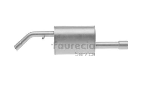 Faurecia FS15770 Bakre eksospotte Citroën C3 II 1.6 HDi 112 hk 9HR (DV6C)