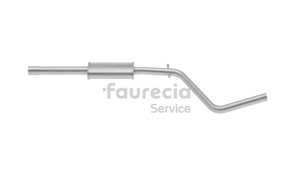 Faurecia FS16009 Forreste lydpotte Dacia Sandero sd 1.4 MPI LPG 72 HK K7J 714