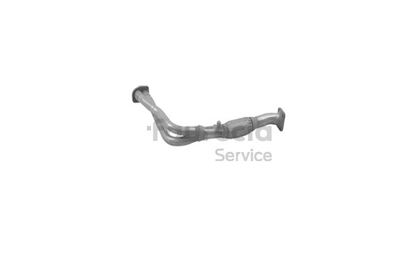 Faurecia FS25257 Uitlaat Fiat Tipo 160 1.6 i.e. 78 Pk 159 A3.046