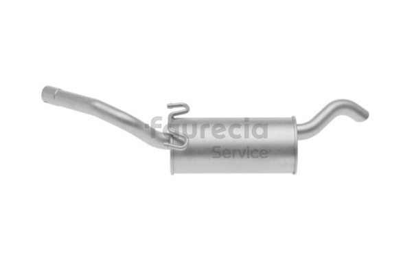 Faurecia FS25393 Exhaust silencer CITROËN Dispatch I Van 1.6 i 79 hp 220 A2.000