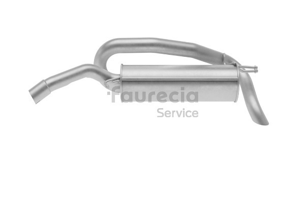 Faurecia FS25551 Bakre eksospotte Fiat Stilo 192 2.4 20V (192_XD1A, 192AXD12) 170 hk 192 A2.000