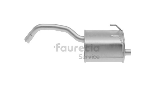 Faurecia FS25652 Bakre eksospotte Fiat Panda 169 1.2 (169.AXB11, 169.AXB1A) 60 hk 188 A4.000