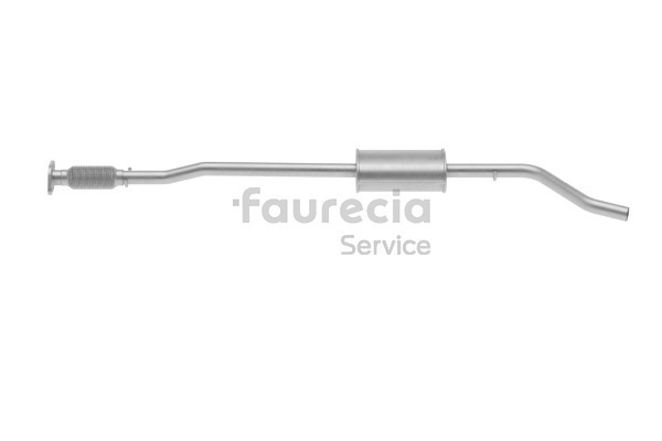 Faurecia FS25662 Középső kipufogó dob Fiat Idea 350 1.2 16V 80PS 2019