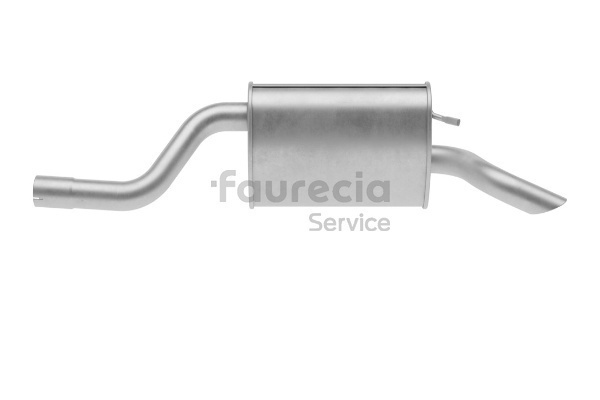 Faurecia FS25668 Panela de escape Lancia Ypsilon 843 1.3 D Multijet (843.AXF11, 843.AXF1A, 843.AXM11,... 75 cv 199 A9.000