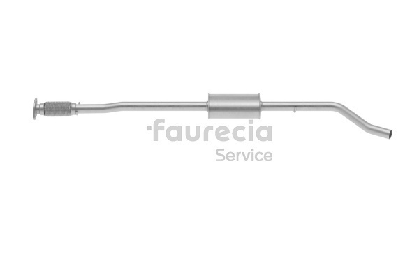Faurecia FS25711 Forreste lyddemper Fiat Idea 350 1.4 16V 95 hk 843 A1.000