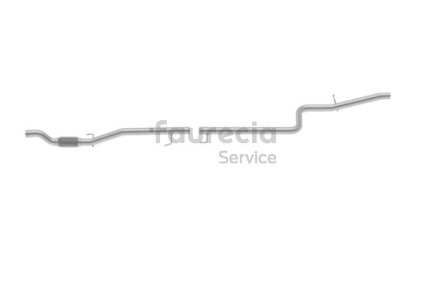 Faurecia FS25757 Eksosrør FIAT Doblo 119 1.3 JTD 16V 70 hk 188 A9.000