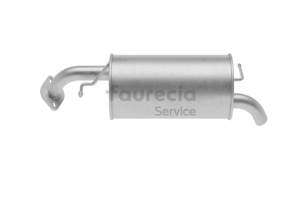 Faurecia FS27076 Exhaust silencer Hyundai Getz TB 1.3 85 hp G4EA