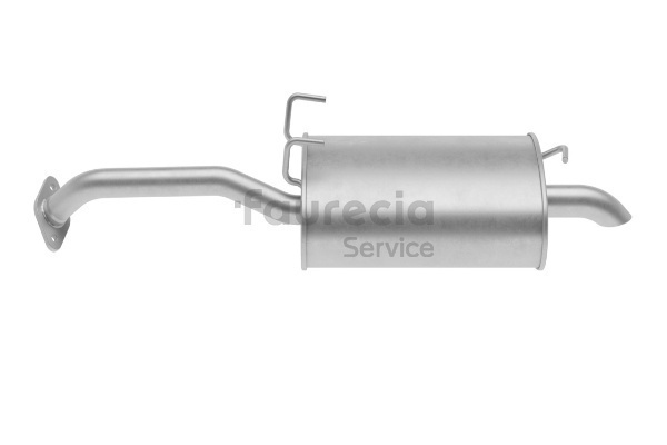 Faurecia FS27108 Bakre eksospotte Hyundai Accent LC 1.3 86 hk G4EA