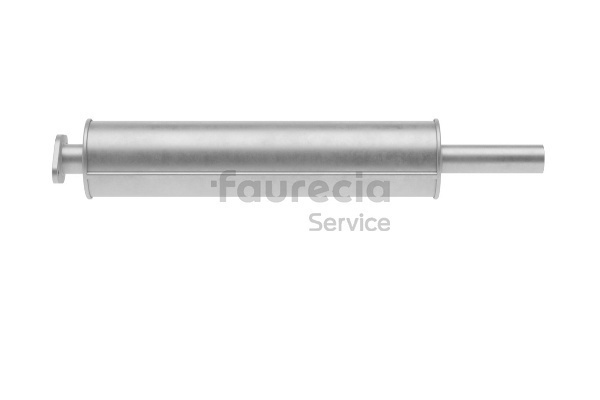 Faurecia FS30809 Forreste lyddemper Ford C Max DM2 1.8 Flexifuel 125 hk Q7DA