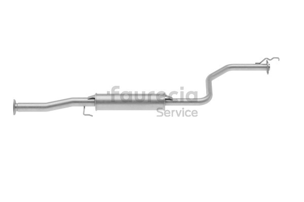 Faurecia FS33109 Mittenljuddämpare Honda Civic Aerodeck 1.4 16V 90 hk D14Z4
