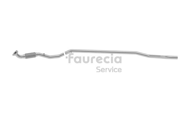 Faurecia FS40028 Uitlaat VAUXHALL Corsavan Mk3 (D) (S07) 1.2 80 Pk Z 12 XEP
