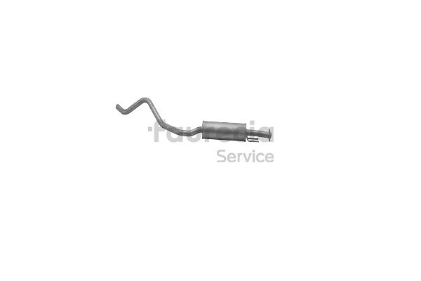 Faurecia FS40174 Silencioso intermedio VAUXHALL Astra Mk3 (F) Familiar (T92) 1.7 D 57 cv 17 D