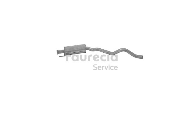 Faurecia FS40389 Mellempotte VAUXHALL Astra Mk3 (F) Sedan 1.8 i 16V 125 HK C 18 XE