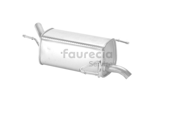 Faurecia FS40477 Einddemper Corsa C X01 1.0 12V (F08, F68) 60 Pk Z 10 XEP