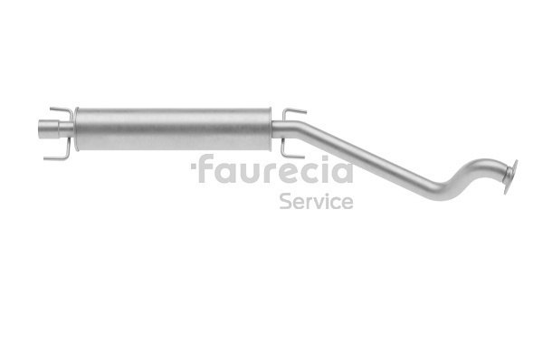 Faurecia FS40504 Forreste lyddemper Opel Astra g f48 2.0 DTI 16V (F08, F48) 101 hk Y 20 DTH