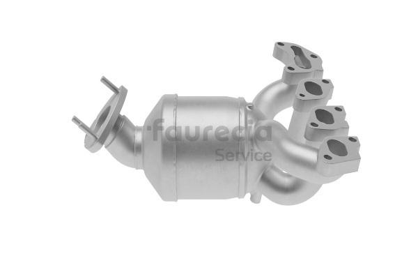 Faurecia FS40519K Kolektor wydechowy Opel Corsa C 1.4 Twinport (F08, F68) 90 KM Z 14 XEP