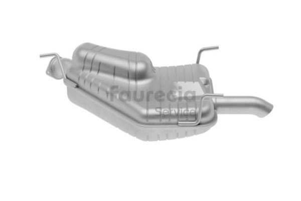 Faurecia FS40582 Panela de escape VAUXHALL Vectra Mk1 (B) CC (J96) 2.2 DTI 16V (F68) 125 cv Y 22 DTR