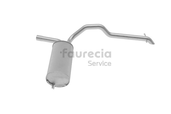 Faurecia FS40598 Marmitta Opel Vivaro A Combi 1.9 DI (F7, J7, A07) 80PS 2001