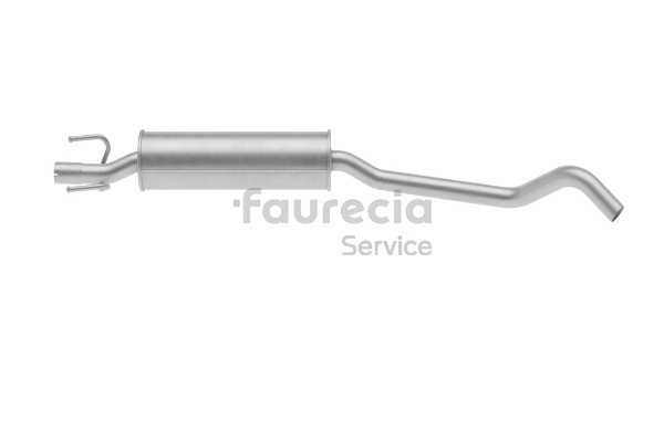 Faurecia FS40631 Mellempotte Opel Tigra S93 1.6 16V (F07) 100 HK C 16 SEL