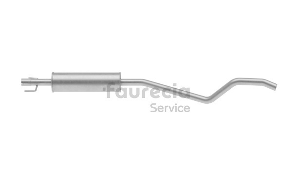 Faurecia FS40755 Forreste lydpotte Astra H Stationcar 1.4 (L35) 90 HK Z 14 XEP