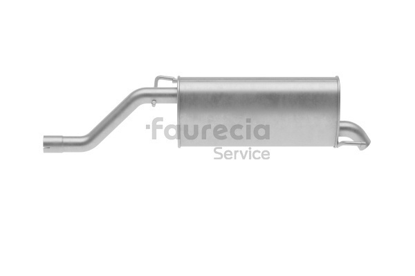 Faurecia FS40853 Marmitta Corsa D 1.4 (L08) 101PS 2014