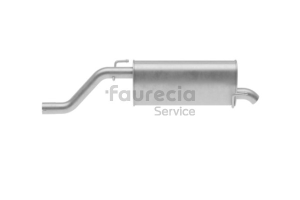 Faurecia FS40854 Marmitta Corsa D 1.3 CDTI (L08) 90 PS Z 13 DTH