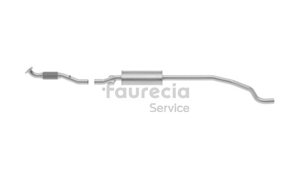 Faurecia FS40865 Vorschalldämpfer Opel Corsa D 1.4 LPG (L08, L68) 90 PS Z 14 XEP