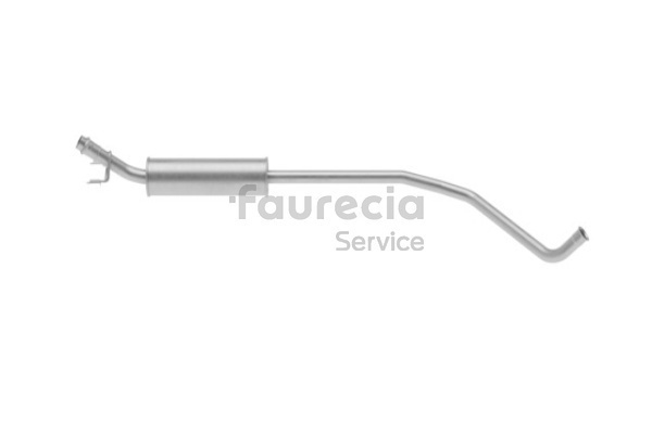 Faurecia FS45217 Forreste lydpotte Citroen C4 1 Hatchback 1.6 VTi 120 HK 5FW (EP6)