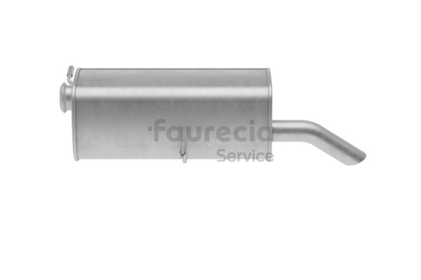Faurecia FS45383 Silencieux arrière Peugeot 307 3 Portes 1.4 HDi 68CV 2003