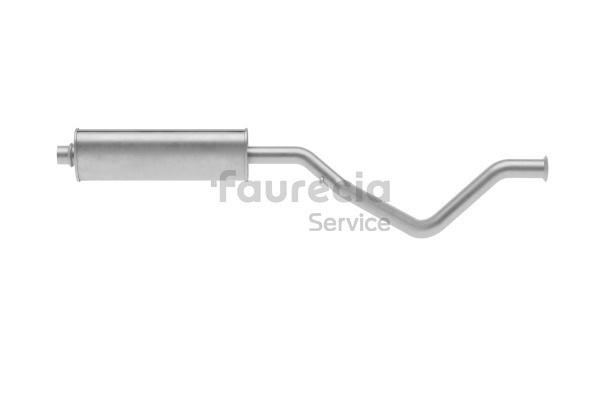 Faurecia FS45419 Forreste lydpotte Citroen C4 1 Hatchback 2.0 16V 136 HK RFN (EW10J4)