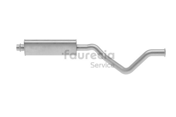 Faurecia FS45810 Forreste lydpotte Citroen C4 1 Hatchback 2.0 16V 177 HK RFK (EW10J4S)