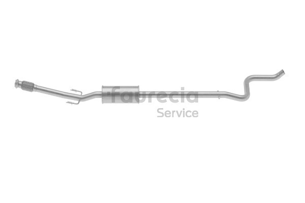 Faurecia FS45830 Vorschalldämpfer Citroën C3 Picasso 1.4 VTi 95PS 2013