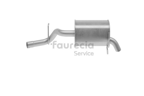 Faurecia FS45868 Marmitta CITROËN C5 III Kombi (RW) 1.6 HDi 109PS 2008
