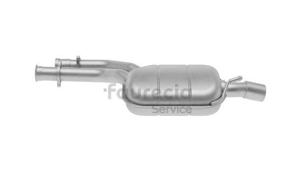 Faurecia FS50067 Uitlaat middendemper Mercedes E Class W124 E 200 2.0 (124.019) 136 Pk M 111.940