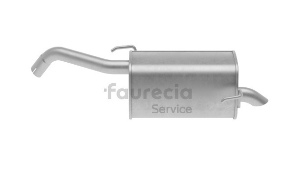 Faurecia FS53485 Einddemper Nissan Note e11 1.6 110 Pk HR16DE