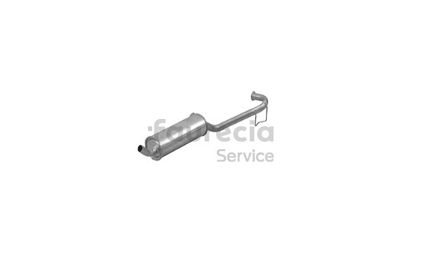 Faurecia FS55028 Bakre eksospotte Renault Clio 1 1.4 79 hk E7J 601