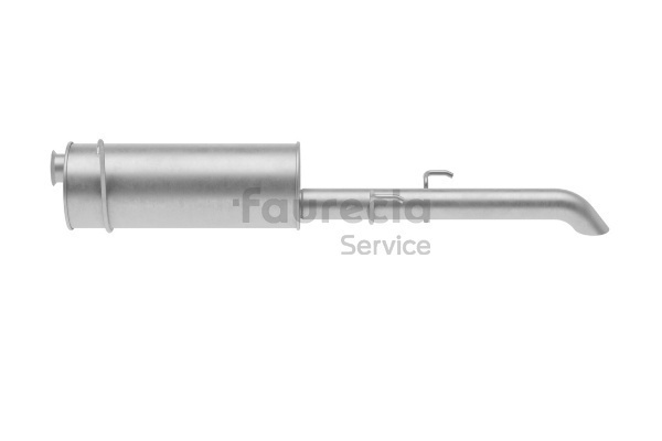 Faurecia FS55296 Tłumik końcowy Renault Master 3 Van 2.3 dCi 165 FWD (FV0P, FV0U, FV11, FV12) 163 KM M9T 702